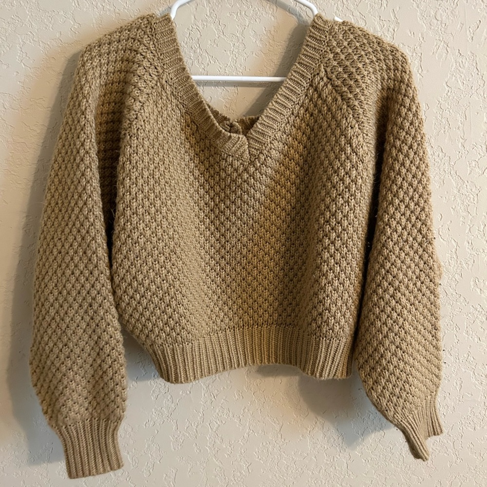 Fashion Nova Sweater Cropped